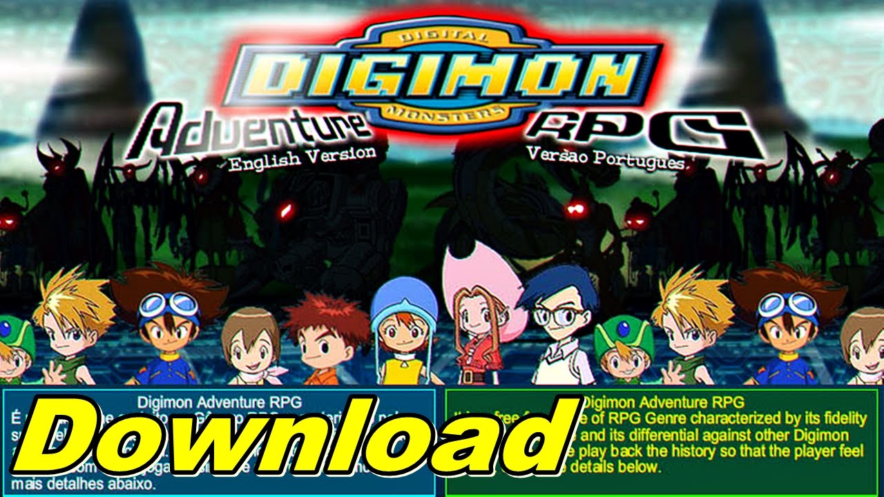 Digimon adventure rpg pc games free download